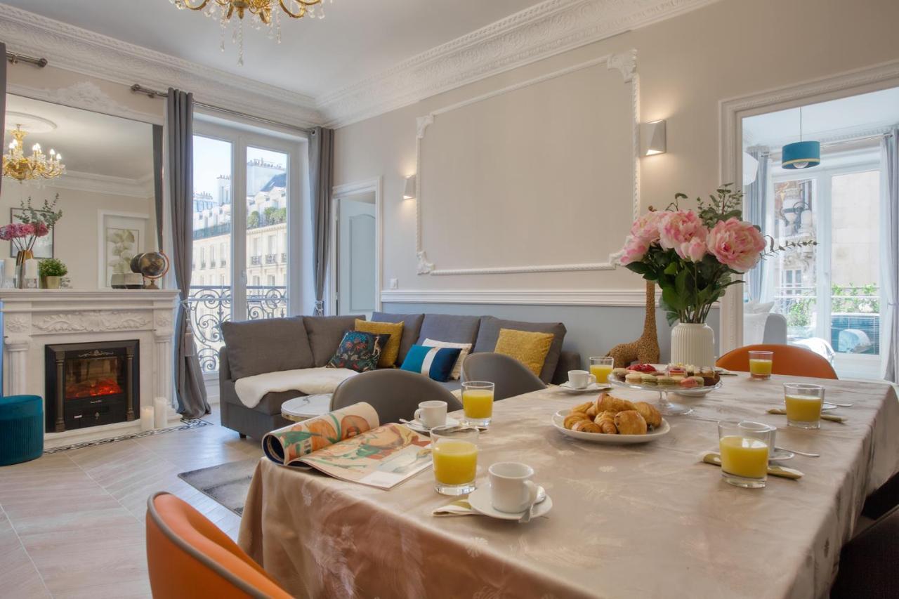 Charmant 100M2 Avec 3Ch - Romantique Centre Ville Paris Eksteriør bilde